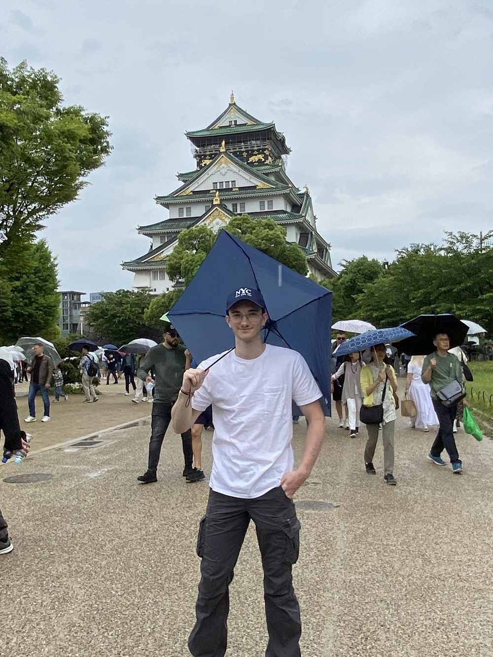 Jour 6 : château d’Osaka, aquarium et&nbsp;pluie
